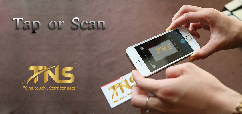 Tap or scan